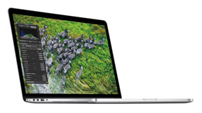 15インチMacBook Pro Retinaディスプレイモデル：2.3GHz