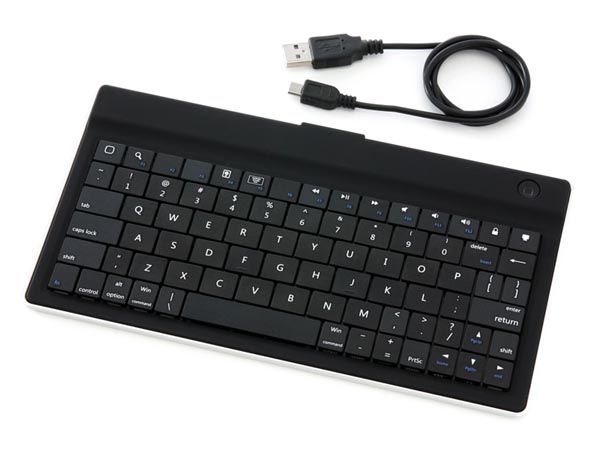 サンワ、iPad／iPhone用の極薄Bluetoothキーボード - ITmedia PC USER