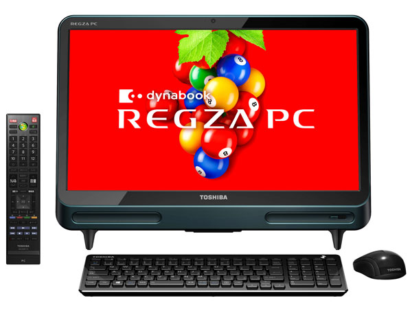 Core i7モデルを追加した1台4役の21.5型AV PC――「dynabook REGZA PC 