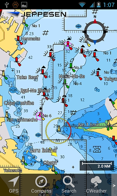 C Map と Plan2nav で厳冬期の海を帆走れ 勝手に連載 海で使うit 1 3 ページ Itmedia Pc User
