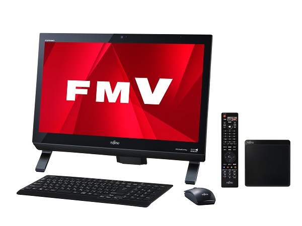 約1.5秒でテレビが起動、AV機能重視の液晶一体型PC――「FMV ESPRIMO FH