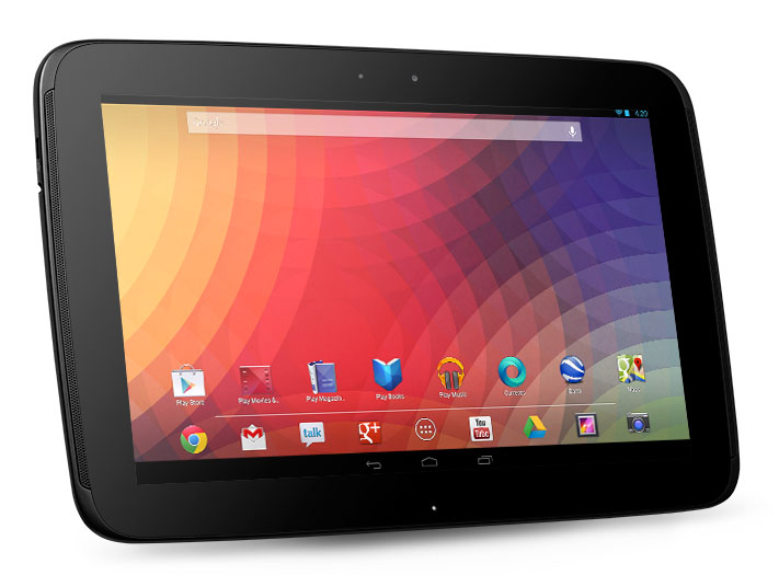 Googleタブレット「Nexus 10」の国内販売開始 3万6800円から - ITmedia PC USER