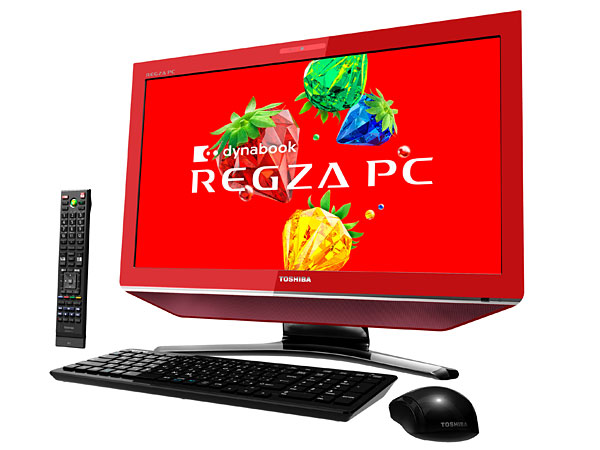 完全送料無料 東芝 REGZA PC D732 TVチューナー内蔵一体型