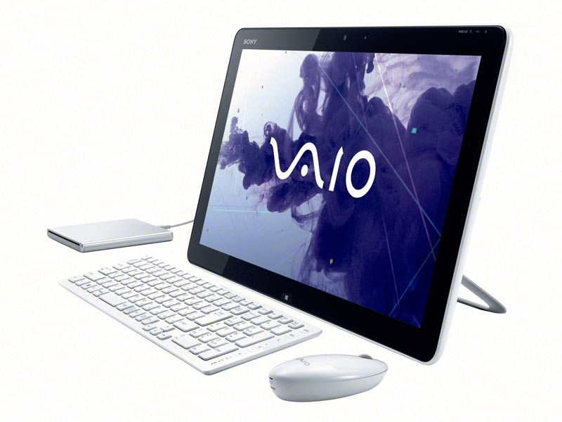 みんなでタッチ”対応の変形テーブルトップPC──「VAIO Tap 20」：2013 