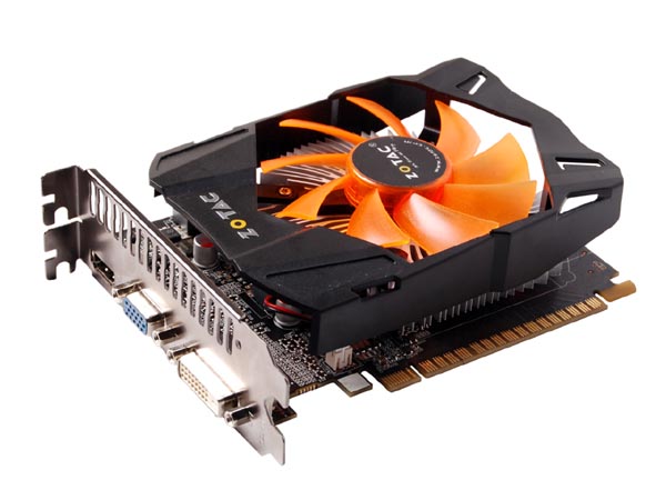 ZOTAC、補助電源レス仕様のGeForce GTX 650グラフィックスカード