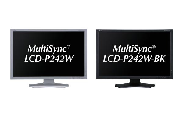 NECディスプレイ、画面のギラツキ感を抑えた24.1型WUXGA液晶「LCD