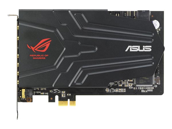 ASUS、ヘッドセット接続ボックスも付属したゲーマー向け高音質PCIe 