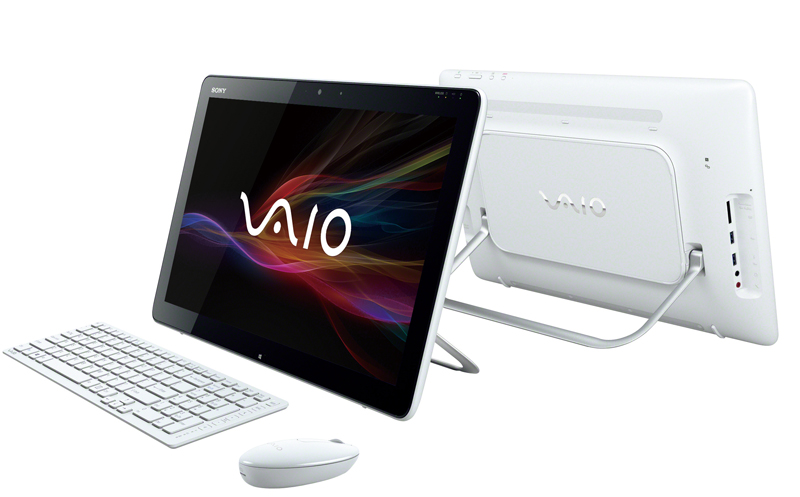 ハイブリッドHDDを採用した20型“テーブルトップ”PC――「VAIO Tap 20 