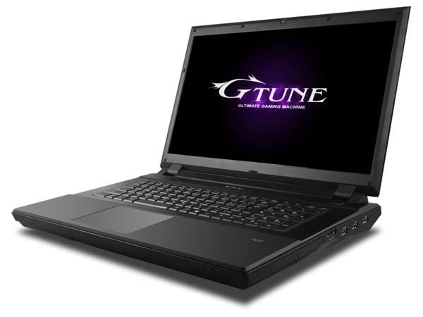 G-Tune、GeForce GTX 780M×2基を搭載したハイエンドゲーミングノート