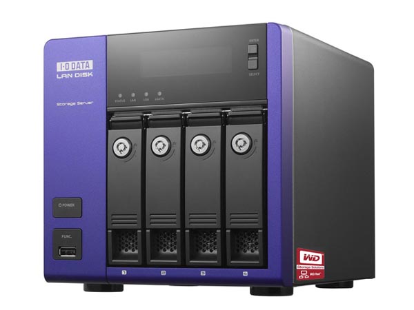 アイ・オー、法人向けのWSS搭載NAS「LAN DISK Z」に高信頼HDD“WD Red