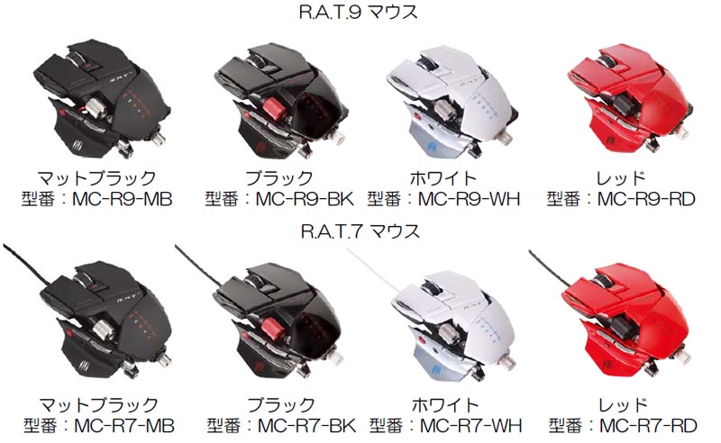 マッドキャッツ、先鋭デザインの多機能マウス／ヘッドセット／ゲーミングキーボード：ひみつ基地化、できそう - ITmedia PC USER