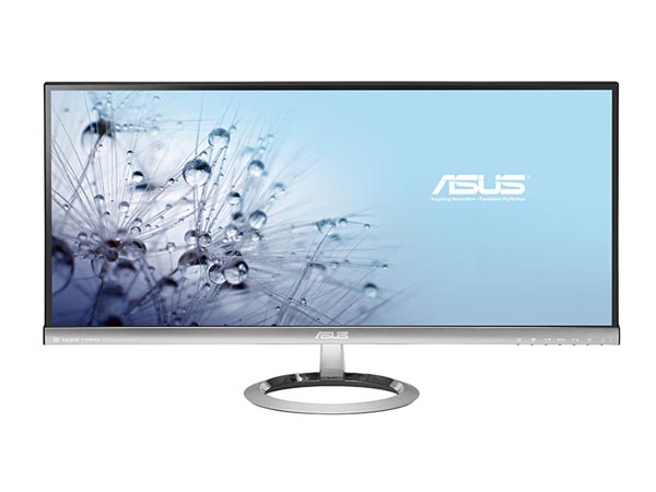 ASUS、アスペクト比21：9表示に対応したフレームレスデザインの29型