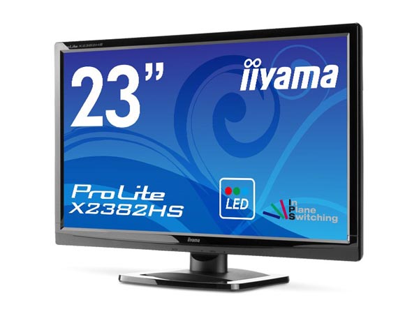 iiyama、IPSパネルを採用した23型フルHD液晶「ProLite X2382HS
