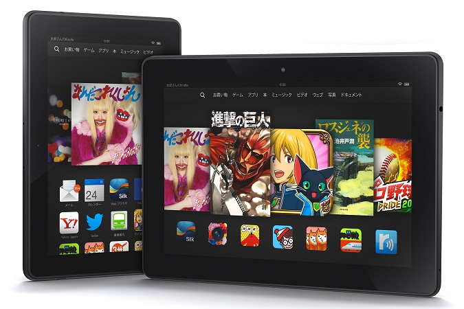 高精細Androidタブ「Kindle Fire HDX」の予約受付スタート、発売は11月28日：7インチモデルは2