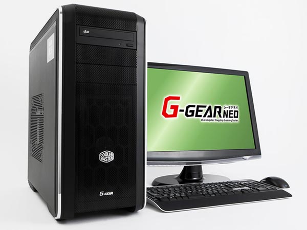 TSUKUMO、ゲーミングPC「G-GEAR」にGeForce GTX 750 Ti搭載のミドル