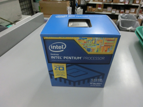 自作ペンティアムG3258 20周年記念CPU「Pentium G3258」（3.2GHz）が圏内に急上昇（2014年7月