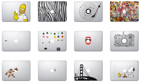 あなたのmacbook Airを個性的に ステッカーデザインを集めた Stickers Itmedia Pc User