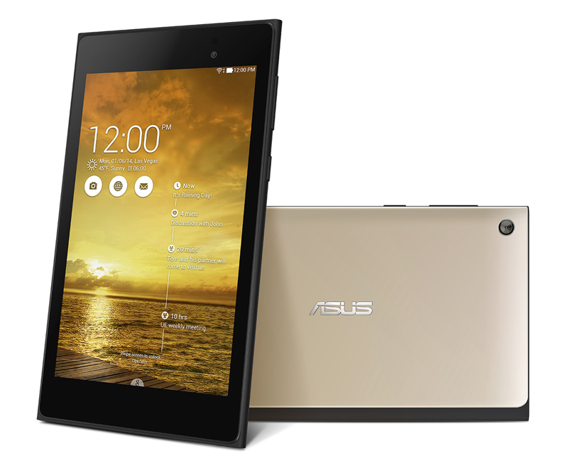 ASUS、Atom Z3560を搭載した7型Androidタブレット「MeMO Pad 7