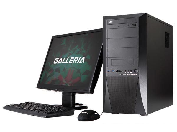最新商品GALLERIA GTX980 BTOゲーミングPC ゲーミングデスクトップ