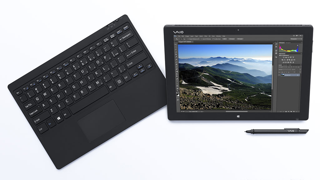 「VAIO Prototype Tablet PC」公開――4コアCPU、Iris Pro、Adobe RGB対応の12.3型“2560×