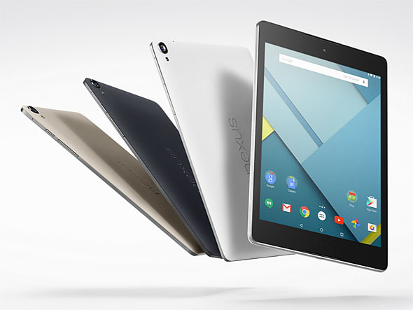 Google初の8.9型タブレット「Nexus 9」――Android 5.0 L＋64ビットTegra K1＋2048×1536液晶：HTC