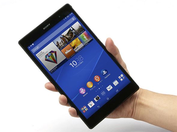 Xperia Z3 Tablet Compact 徹底検証 後編 世界最軽量の8型タブレットは機能も性能も隙なしか 歴代モデルとの比較も 1 4 ページ Itmedia Pc User