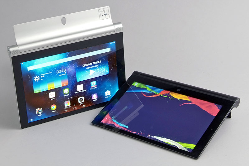 銀のAndroid”と“黒のWindows”――どちらも選べる「YOGA Tablet 2-10」を使い比べてみた：10.1型「ヨガタブ2」徹底検証（前編）（1/4  ページ） ITmedia PC USER
