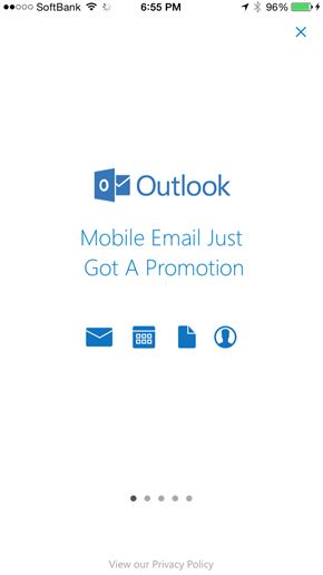 無料で便利な Ios Android版outlook を使ってみた 鈴木淳也の Windowsフロントライン 1 2 ページ Itmedia Pc User