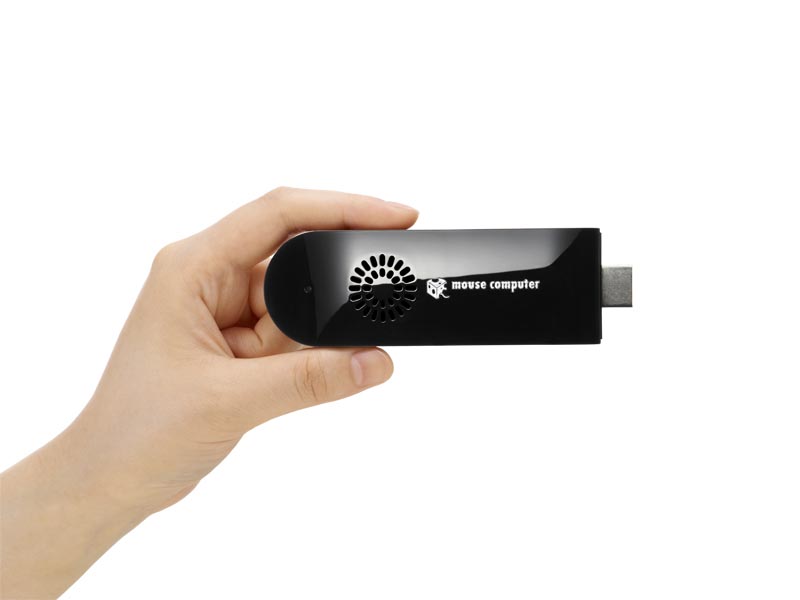 マウスコンピューター、スティック型PC「m-Stick」に小型ファン内蔵型