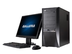 サードウェーブデジノス、ゲーミングPC「GALLERIA」に“Intel SSD 750