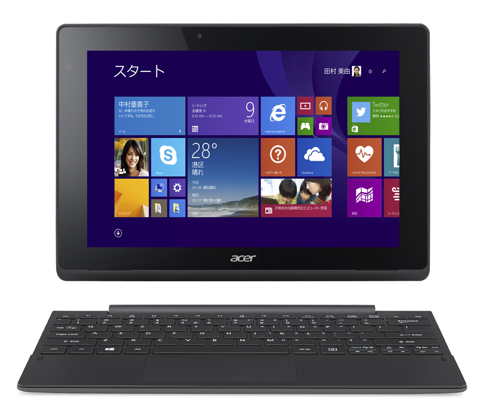 2in1着脱式パソコン★acer Aspire Switch 10