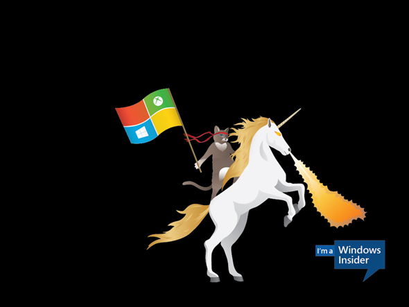 Windows 10に備えよう Microsoftが 忍者キャット の壁紙を無料配布 Itmedia Pc User