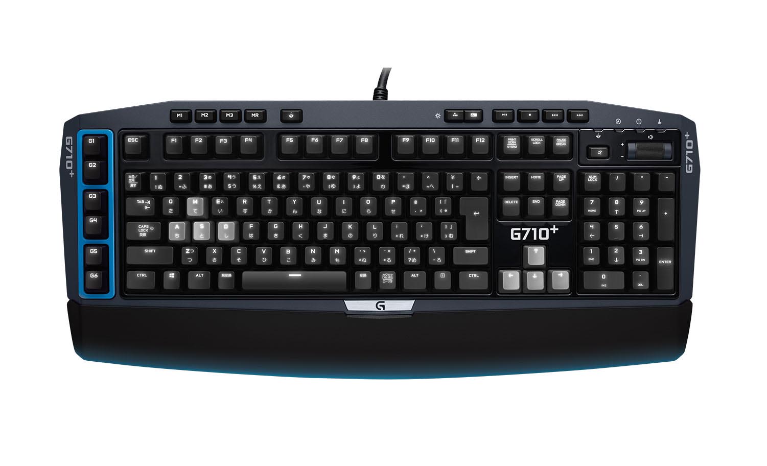 ロジクール、“青軸”キースイッチを採用したUSBゲーミングキーボード「G710＋」 - ITmedia PC USER