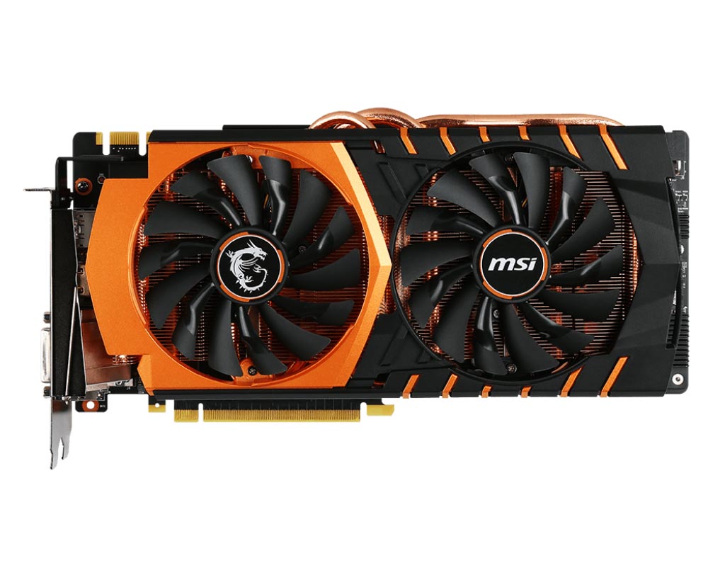 MSI オリジナルクーリングシステム TWINFROZR VI 搭載 GeForce GTX