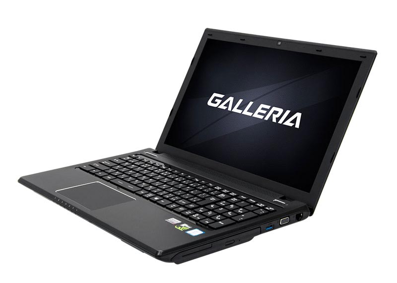 GALLERIA ゲーミングノートPC GT540M ジャンク扱い もろい