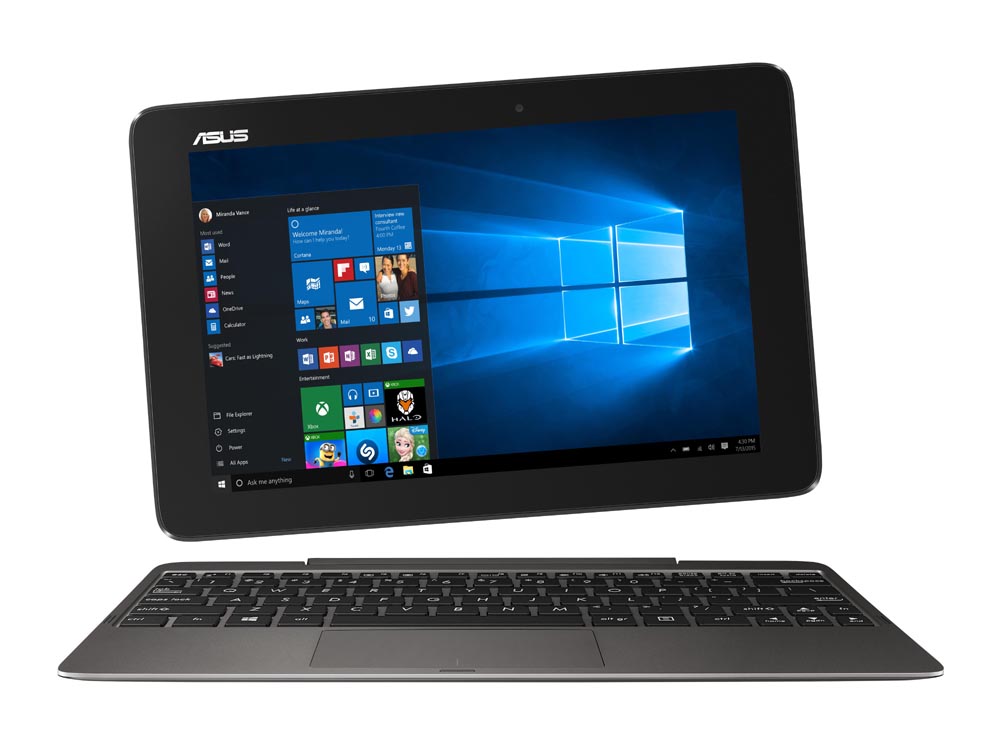 ASUS、2in1モバイルノート「TransBook T100HA」にメモリ／ストレージ