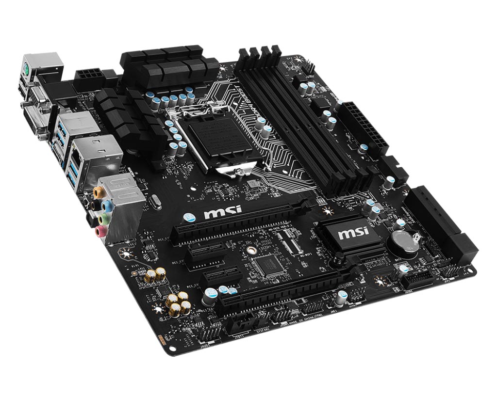 MSI H170M-S01 i7-6700 メモリ16GB ベンチ台、電源付き MSI H170M-S01 i7-6700 メモリ16GB ベンチ台、電源なし 【公式通販】