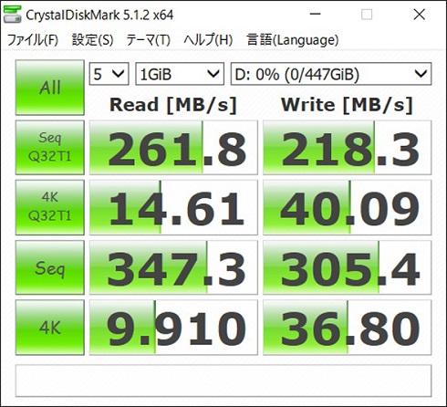 uCrystalDiskMark 5.0.3v