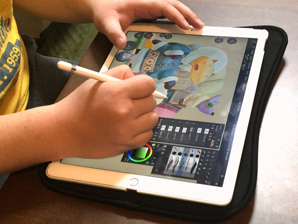 Cintiq使いのプロが見た Ipad Pro の優秀さと限界 ワコム超えなるか 2 2 ページ Itmedia Pc User