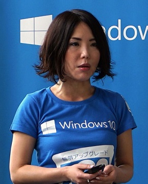 日本マイクロソフト Windows本部本部長の三上智子氏