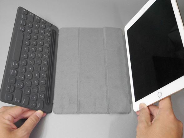 9.7型iPad Pro」＋「Smart Keyboard」は仕事の文字入力にどこまで 