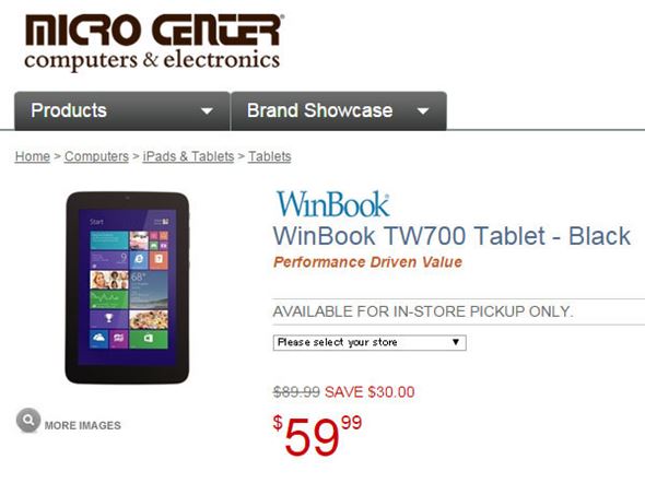 WinBook TW700