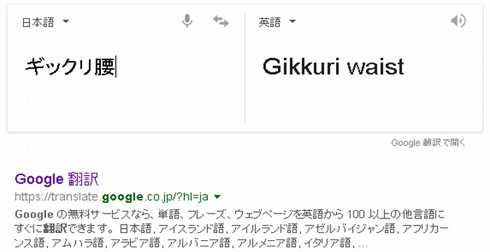 Google 翻訳 面白い
