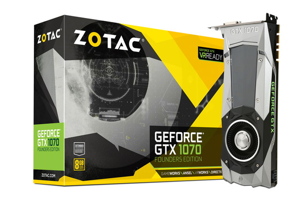 「ZOTAC GeForce GTX 1070 Founders Edition」