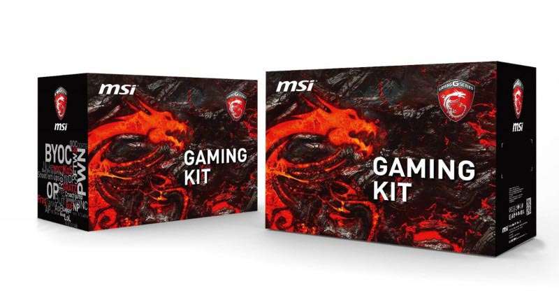 MSI、同社製マザーにゲーミングデバイスを付属したセット