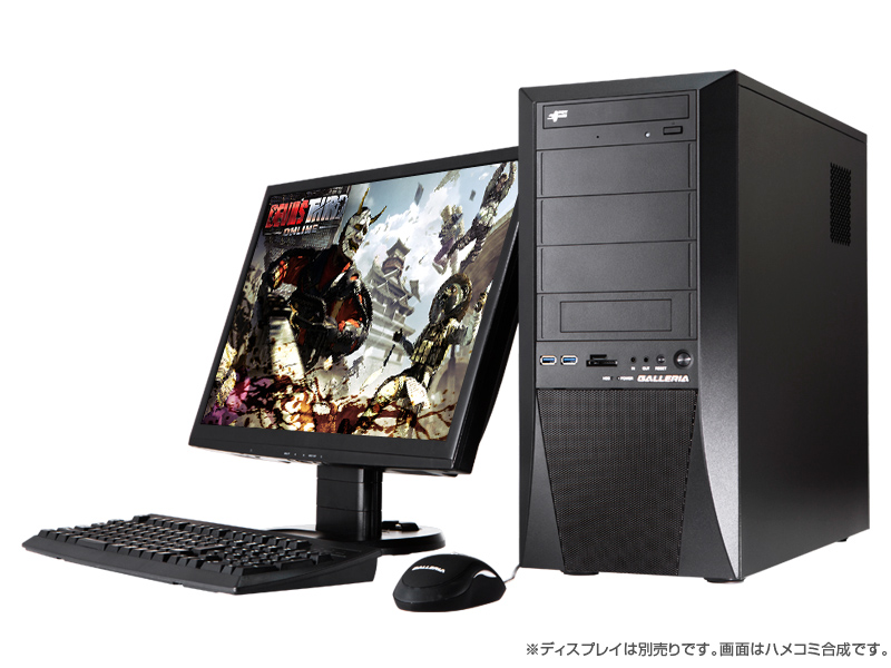 美品】ドスパラ GALLERIA QSF960HE / ゲーミングPC - ノートPC