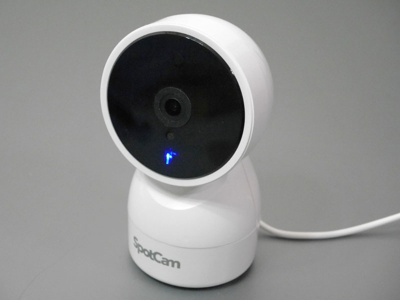 2万円台半ばで高い完成度 クラウド対応ネットワークカメラ「SpotCam-HD