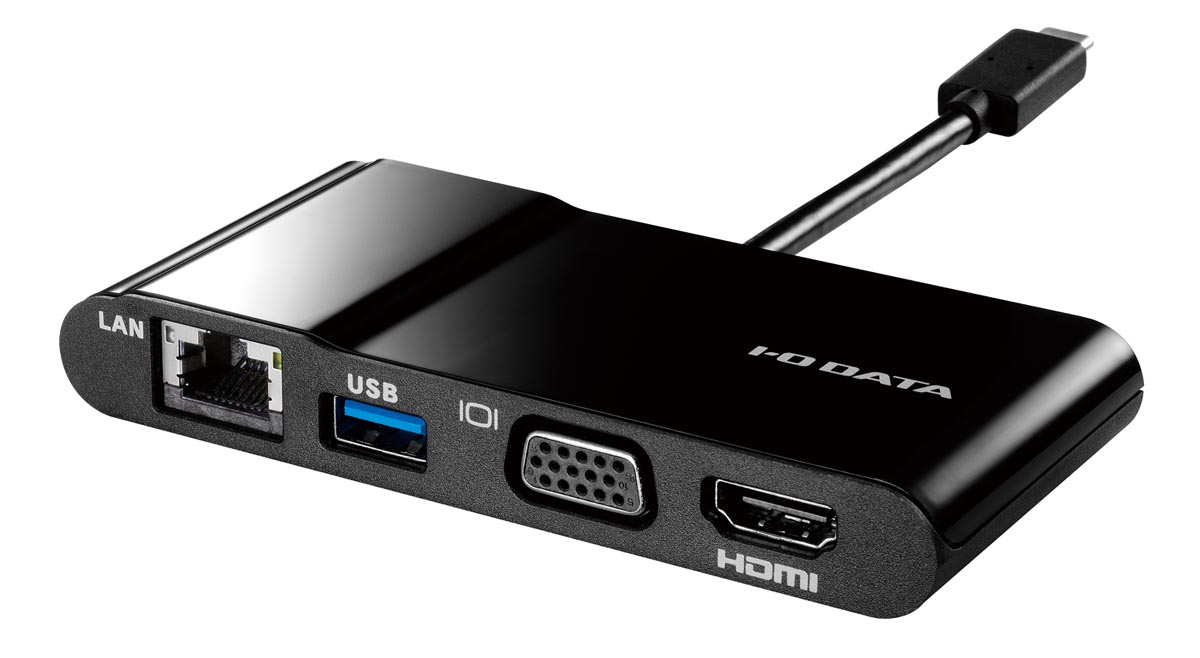 アイ・オー、有線LAN／HDMI出力などを増設できるUSB Type-C外付けマルチアダプタ - ITmedia PC USER