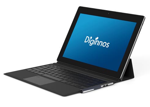 絵描きも出来る！corem3搭載2in1「Diginnos DGM-S12Y」PC/タブレット