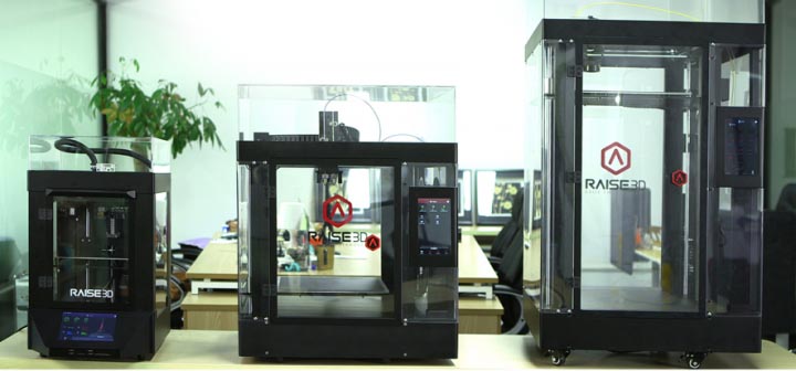 日本3Dプリンター、Raise3D製高品位3Dプリンタ計3製品の取り扱いを開始